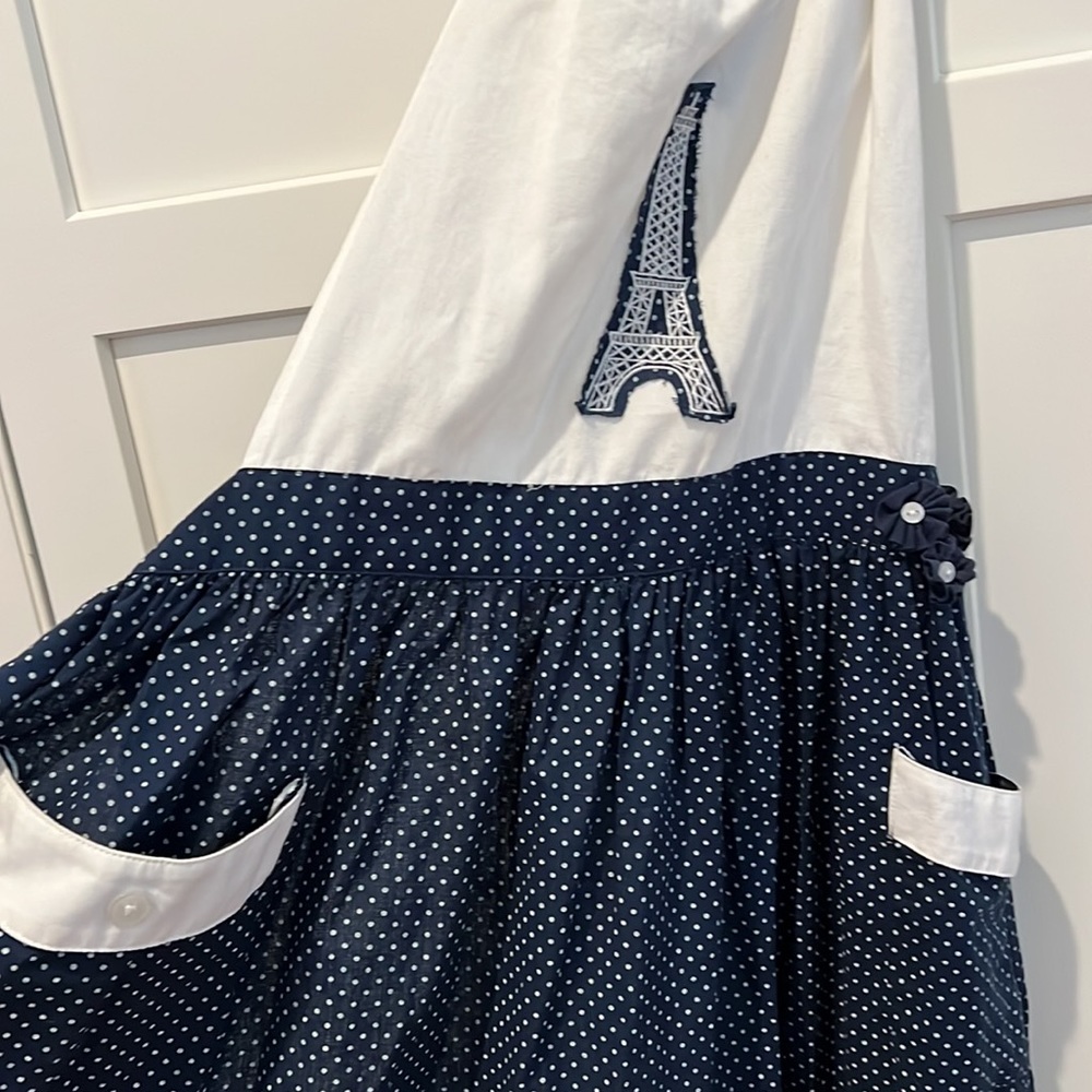 Sur la table Kitchen Apron - Polka Dot/Paris style